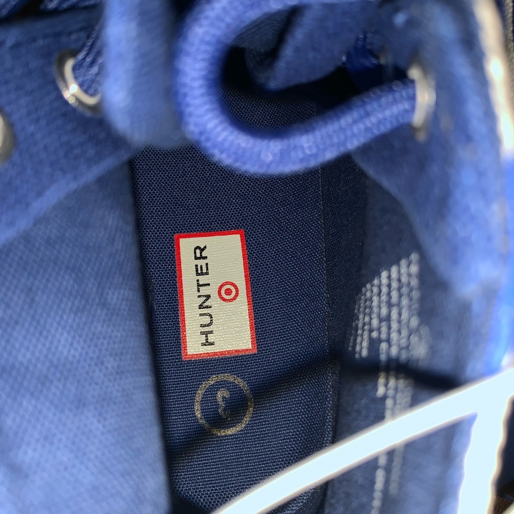 Youth size Hunter dipped canvas sneakers! new! - Picture 6 of 8